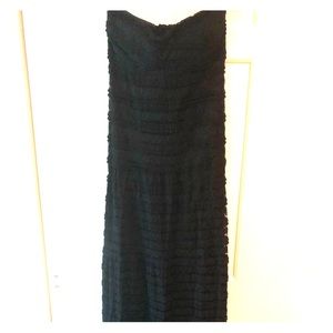 Max Studio long black Maxi dress